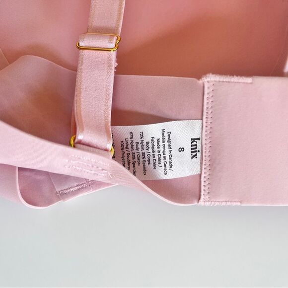 Knix WingWoman Contour Rose Water Bra Size 8 NWT - Picture 6 of 8